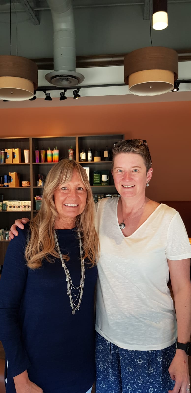Cheryl and Jean at the Trivita Clinic